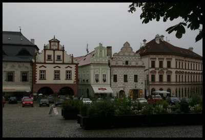 Renaissance houses in Tabor