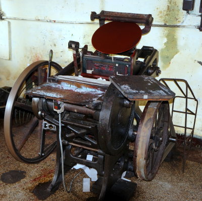 Printing Machines-Platen Press-Motorized
