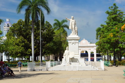 Cienfuegos-Sculpture of Jose Marti 