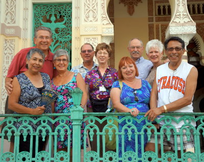 Cienfuegos-all of us after lunch