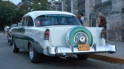 1956 Chevy with Continental Kit
