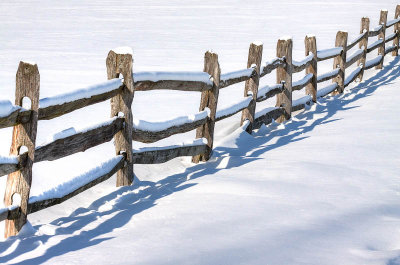 Knox Farm Winter Fence