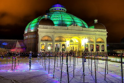 Lights on the Botanical Gardens