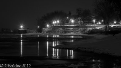 Bord de l'eau en hiver_Winter river side