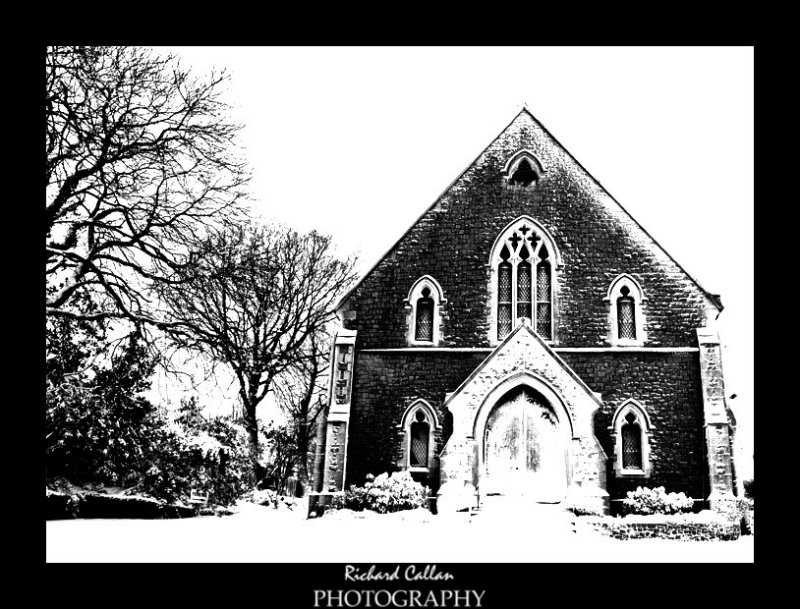 Little church next to David Hicks Antiques