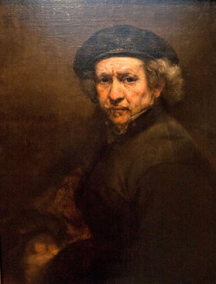 Rembrandt self portrait at The Smitsonian