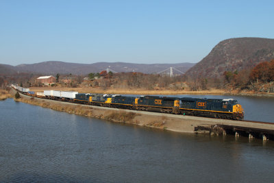 UPS hotshot Q010 has a few extra units for N. Bergen this moring, Iona Island NY
