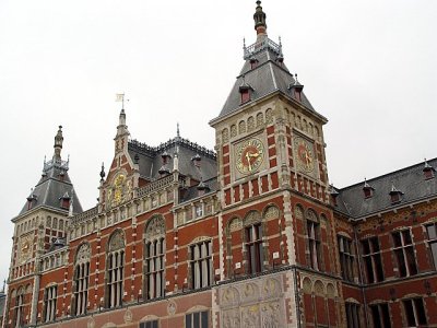 Centraal Station under restoration