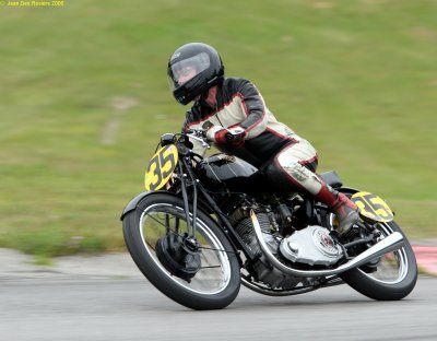 Vintage motorcycle races Mosport 2006
