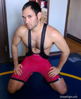 hot hairy chest wrestler jock on mats.jpg