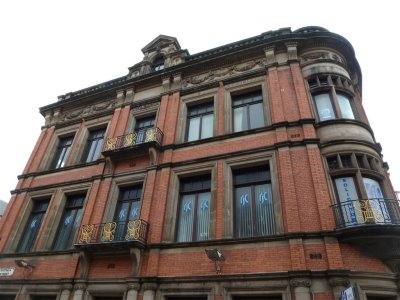 Ornate building on Victoria Street