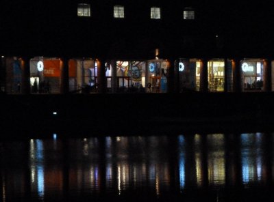 Albert Dock lights