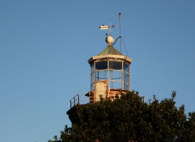 Hoylake Lighthouse from our Holiday Inn room