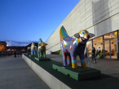 Lambananas at the Museum of Liverpool