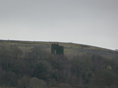 Ivy Tower: A large two-storey stone summerhouse with a castellated effect, built around 1780.