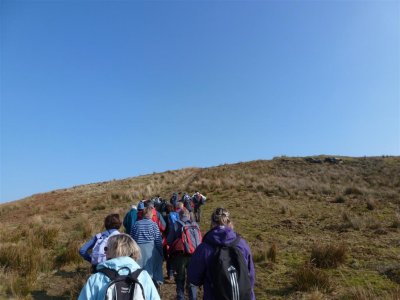 A little hillock before a snack break