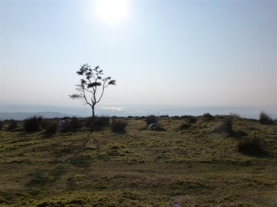 Looking across to the Loughor Estuary