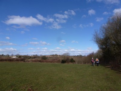 Heading for another stile