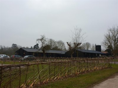 RAF Defford buildings plus a splendid fence