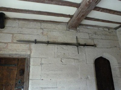 Weaponry in the gatehouse
