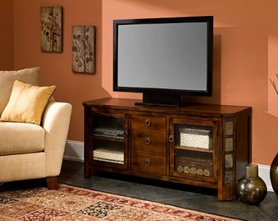 Asheville 60 TV console (family room)