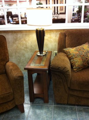 Craftsman Home chairside table - got 2 (family room)