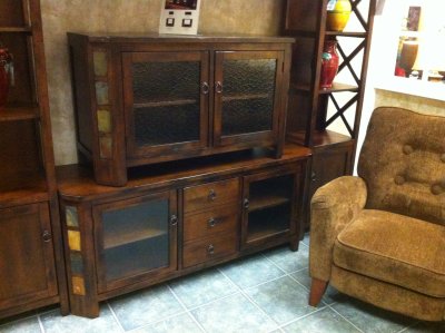 Asheville 60 TV console (family room)