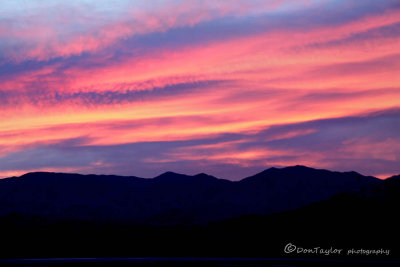 Death Valley  Sunset