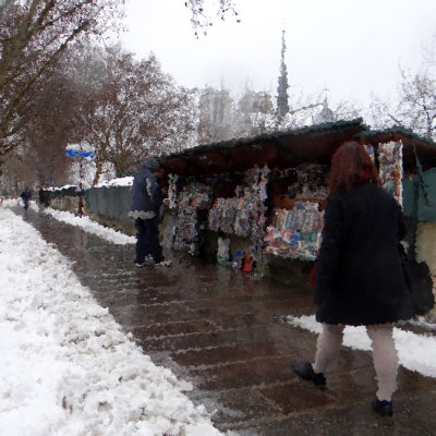 Un jour d'hiver  Paris