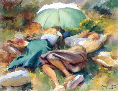 Siesta By John Singer Sargent