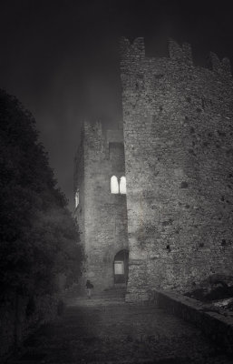 Night at the Norman castle
