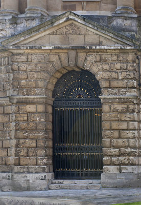 A shutter on Radcliffe Camera