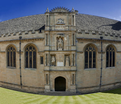 Wadham College Central entrance