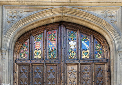 Ornamental doorway - International College