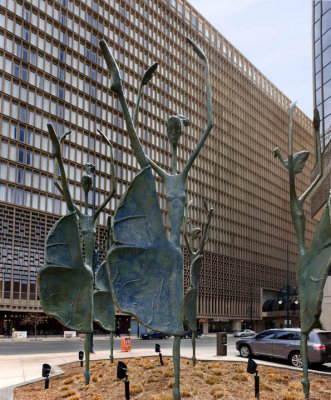 Denver center sculpture