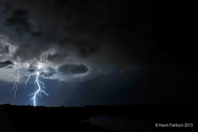 Lightning North of Regina