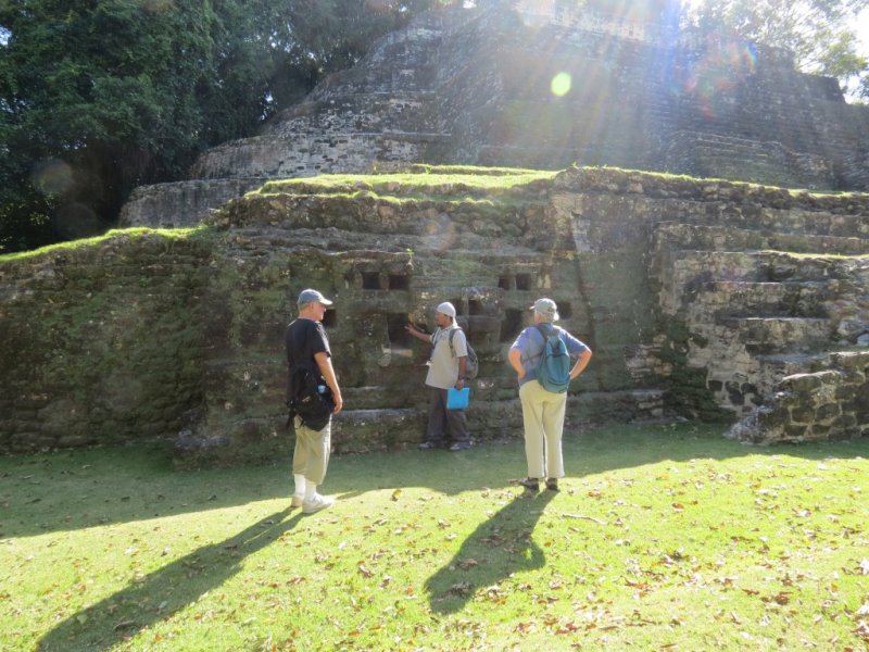 Jaguar Temple at Lamanai