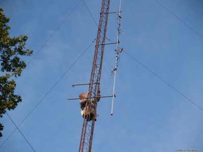 K5CM on the Tower