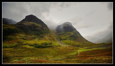 The Skyfall Road in Glencoe ...... minus James Bond !