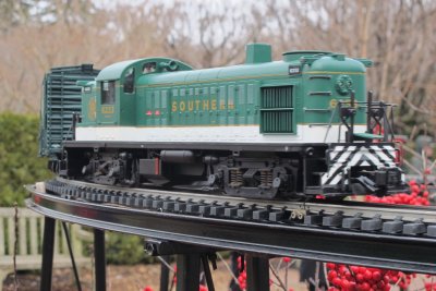 model railroad display
