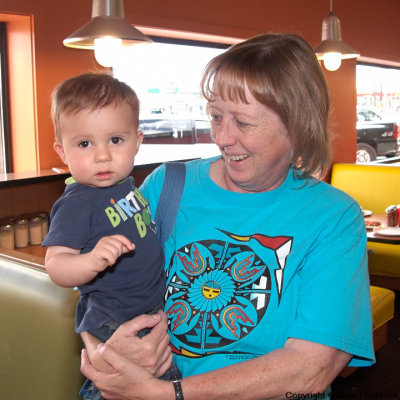 Grandma Frederick with Ashton