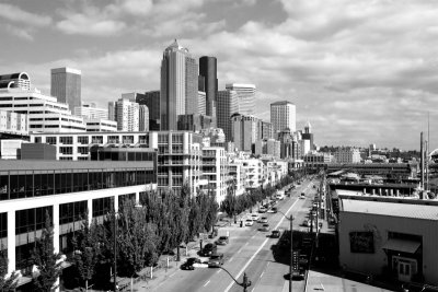 Alaskan Way B&W