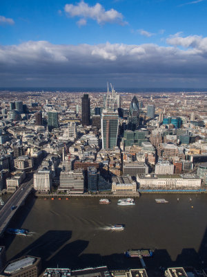 View From Shard To North East