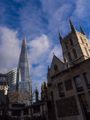 Shard and Southwark Cathederal