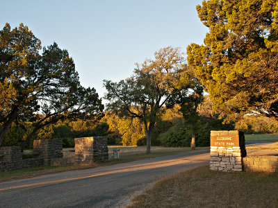 Park entrance