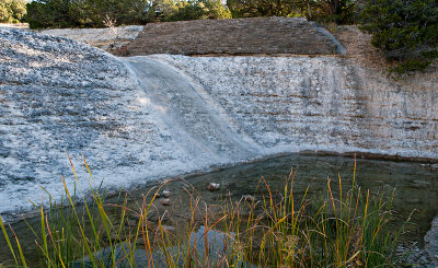Last spillway with CCC rockwork