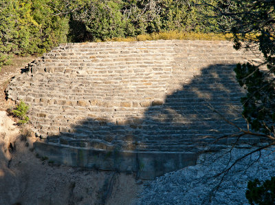 Detail of spillway rockwork #3