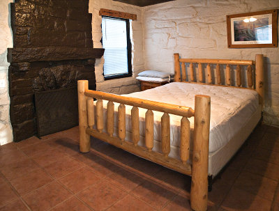 Lighthouse Cabin bedroom