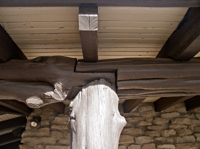 Porch construction detail