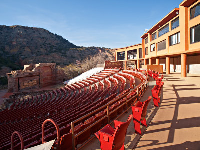 Amphitheater where musical Texas is performed